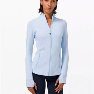 light blue define jacket luon